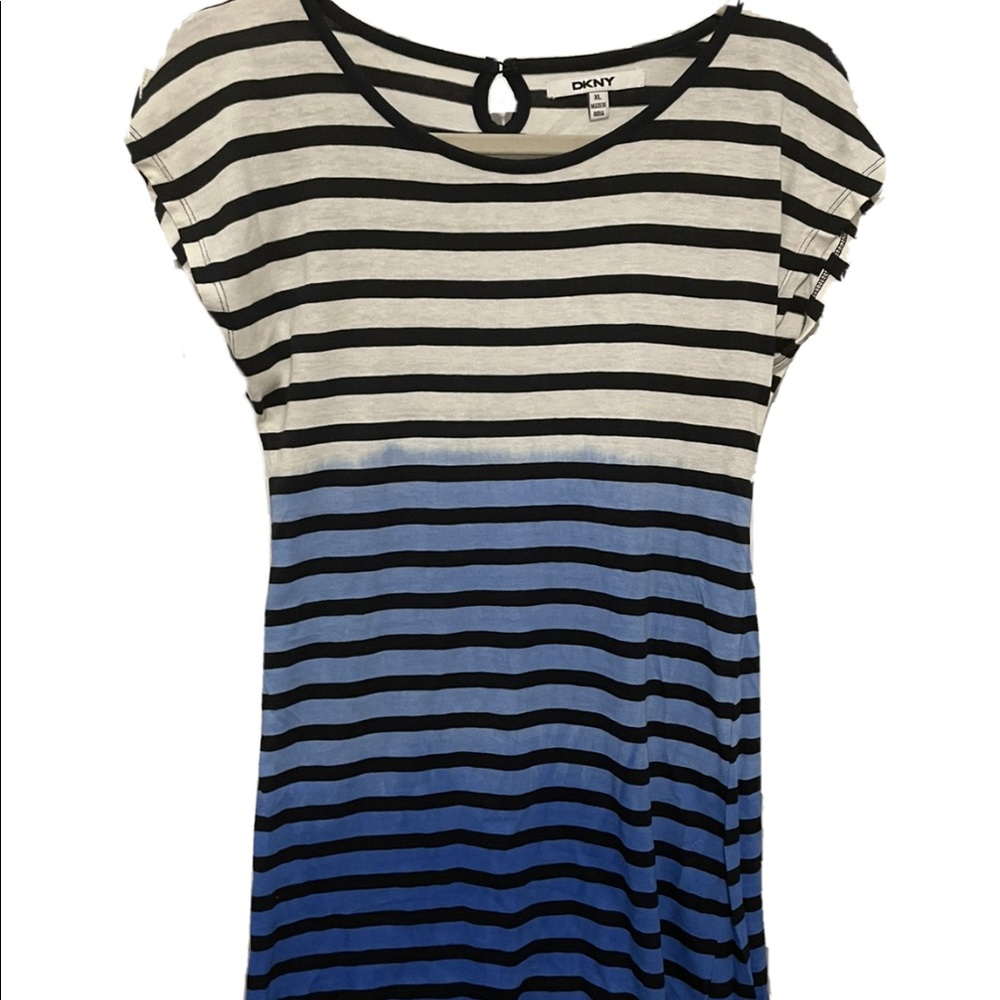 DKNY striped dress
